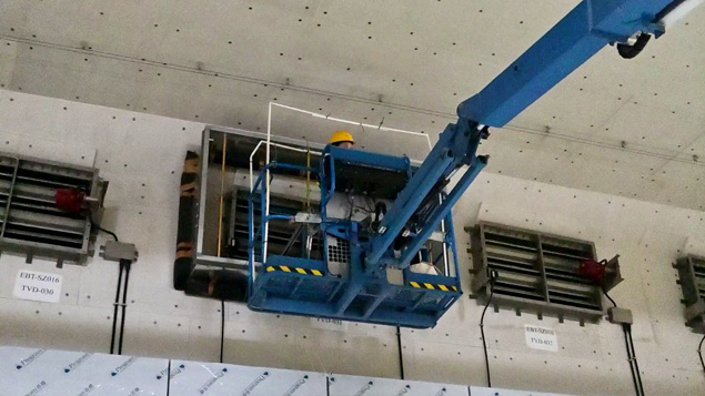 中九龍幹線採用「風罩測量技術」量度垂直防煙閘風速