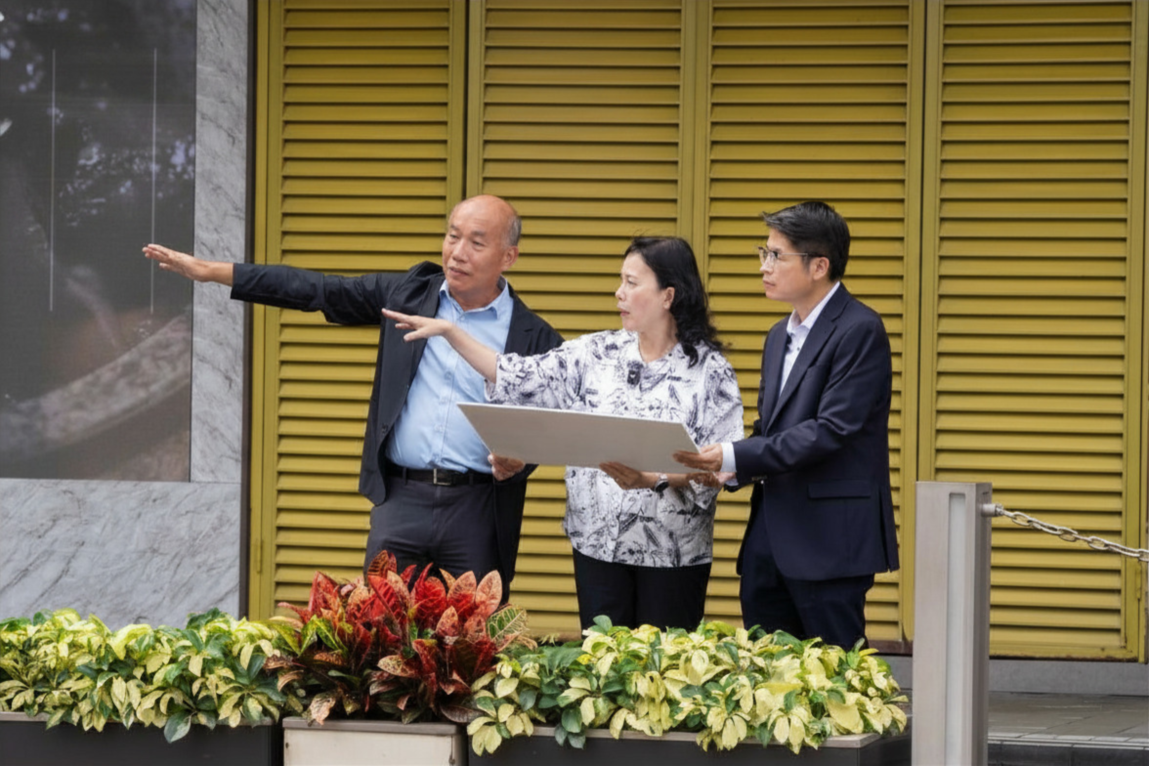 我早前就到銅鑼灣告士打道和加寧街十字路口視察，該路口尚未飽和，正適合採用新系統用盡綠燈時間。