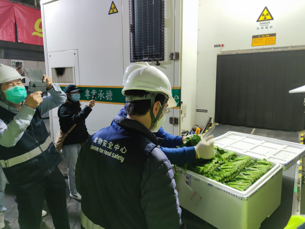 新鮮蔬果、雞蛋，陸續循水路供港