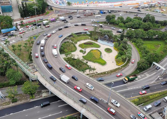 南行線瀝青路面重鋪前